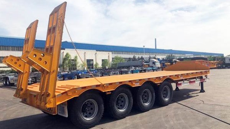 100 ton low loader trailer