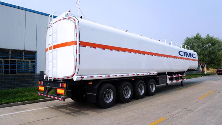 CIMC 4 Axle 42000 Litres Semi Fuel Tank Trailer