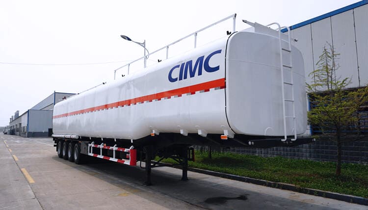 CIMC 4 Axle 42000 Litres Semi Fuel Tank Trailer