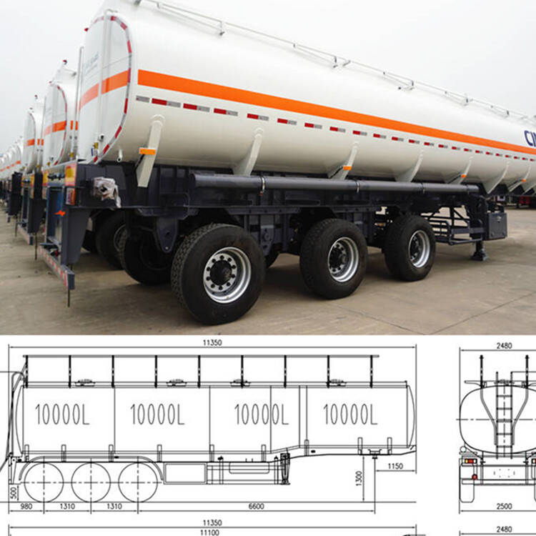 40000 Liters petroleum tanker trailer for sale