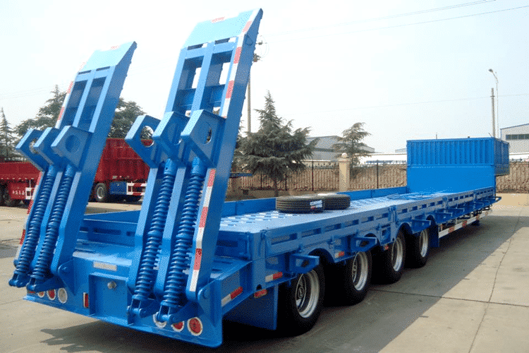 4 Axle Low Loader | 100 Ton Heavy Haul Trailer for Sale in Tanzania Montewara