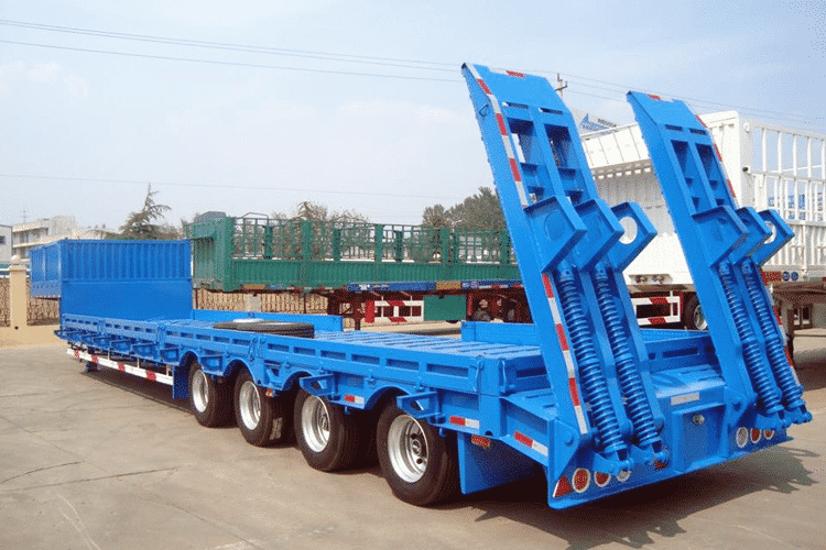 4 Axle Low Loader | 100 Ton Heavy Haul Trailer for Sale in Tanzania Montewara