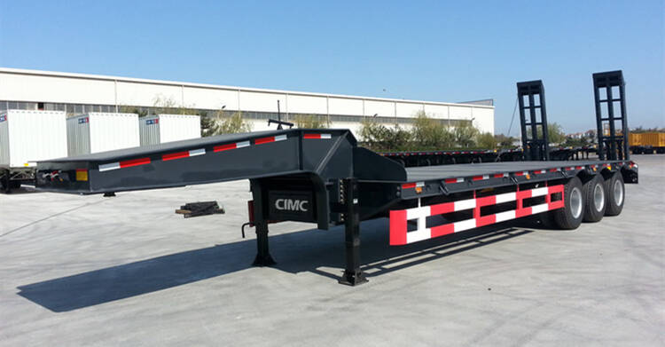 Used Tri Axle Low Loaders Trailer for Sale Price in Tanzania Tanga