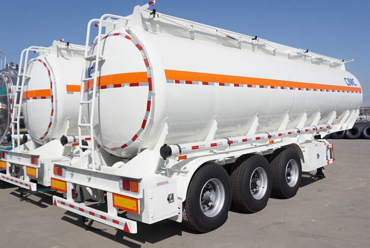 CIMC 3 axles 40 cubic fuel tanker trailer