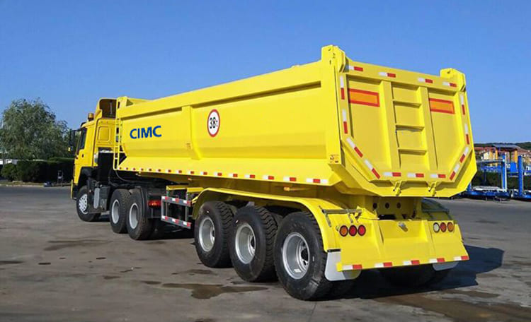 60 Ton Semi Tippers Tractor Trailer 