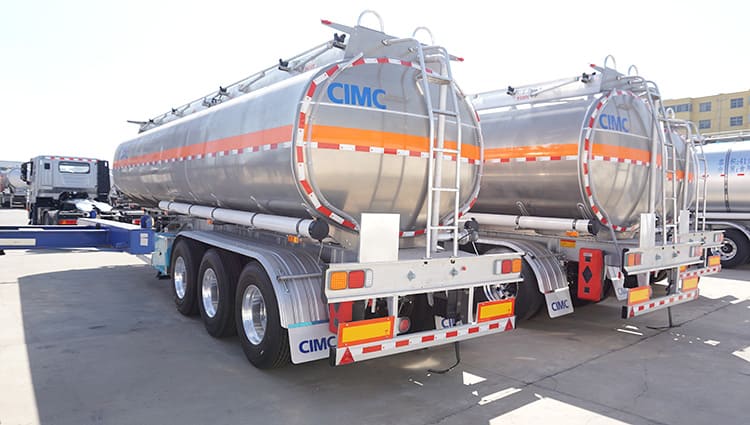 45000 Ltrs Aluminum Fuel Transfer Tanks Trailer