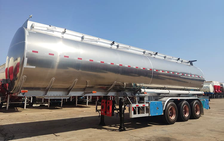 42000 liters aluminum truck fuel tanks trailer