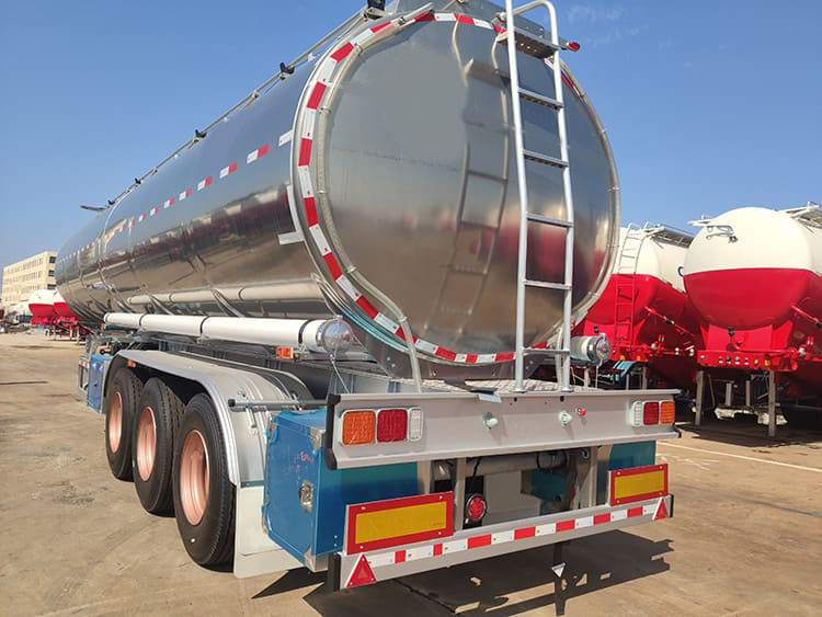 42000 liters aluminum truck fuel tanks trailer