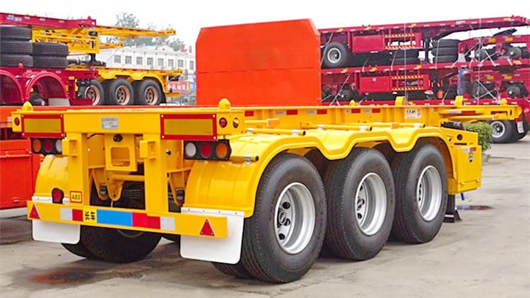 40Ft Shipping Container Chassis Trailer for Sale in Sudan