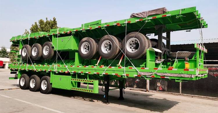 Flatbed Trailer with Long Side Wall in Low Price