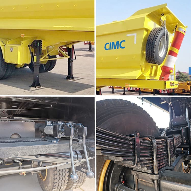 Used 60 Ton Tipper Cheap Trailers for Sale in Jamaica Near Me