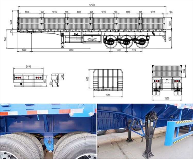 Triaxle with Board Grain Trailers for Sale in Jamaica Kingston