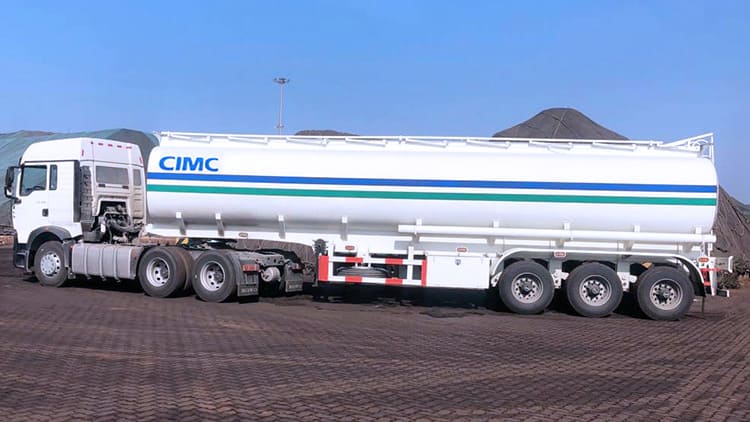 45000 liters fuel tanker trailer