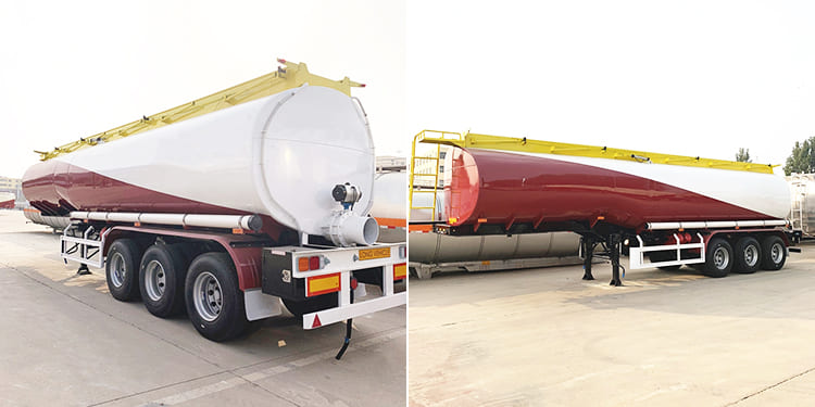 CIMC 45000 liters 3 axle fuel tank trailer 