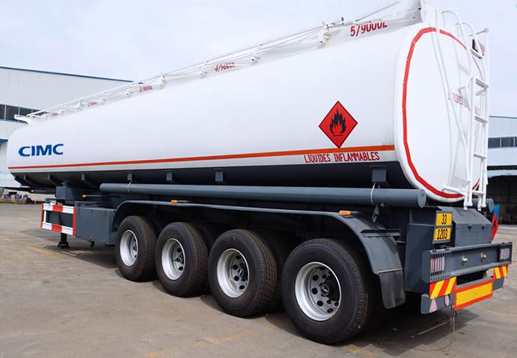 50000 liters fuel tank semi trailer