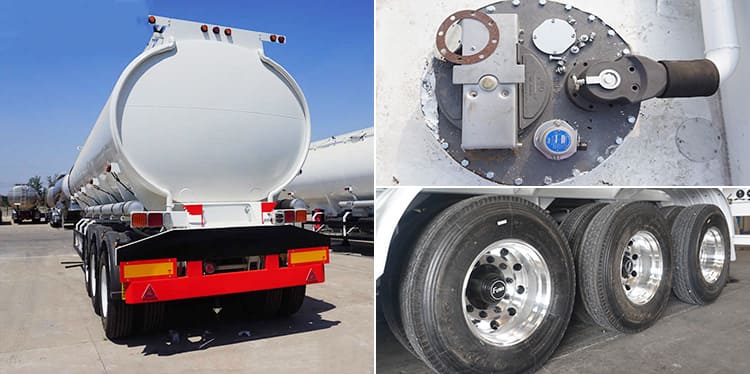 CIMC tri axles fuel trailer