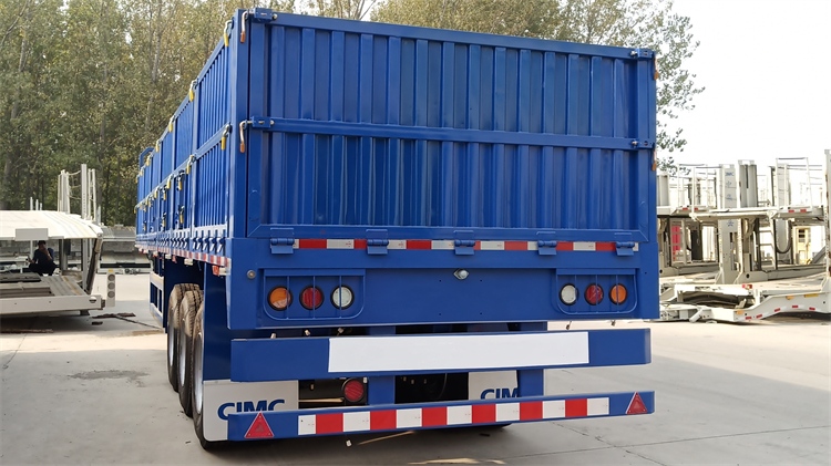 CIMC Drop Side Trailer | Side Wall Trailer | Side Wall Semi Trailer | Tri Axle Dropside Trailer for Sale In Sudan