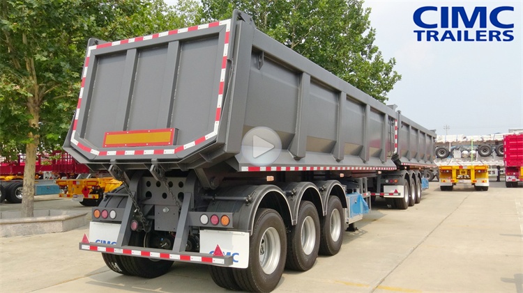 CIMC End Dump Trailer for Sale | Dumper Price | Semi Dump Trailers | CIMC China Trailers