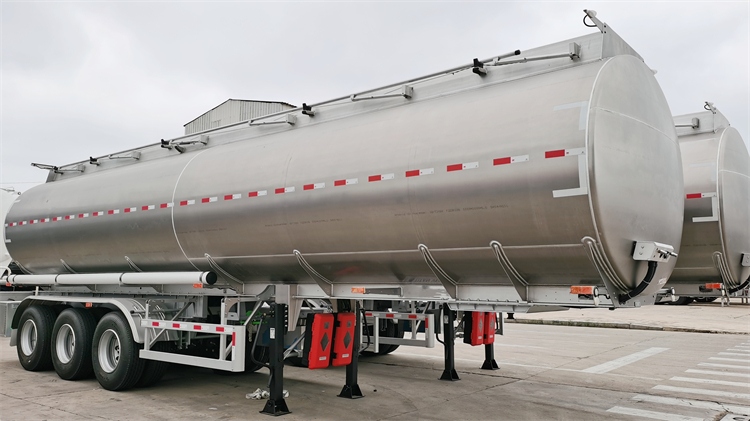 38000 L Aluminum Tanker Semi Trailer for Sale In Jamaica - CIMC Trailers for Sale
