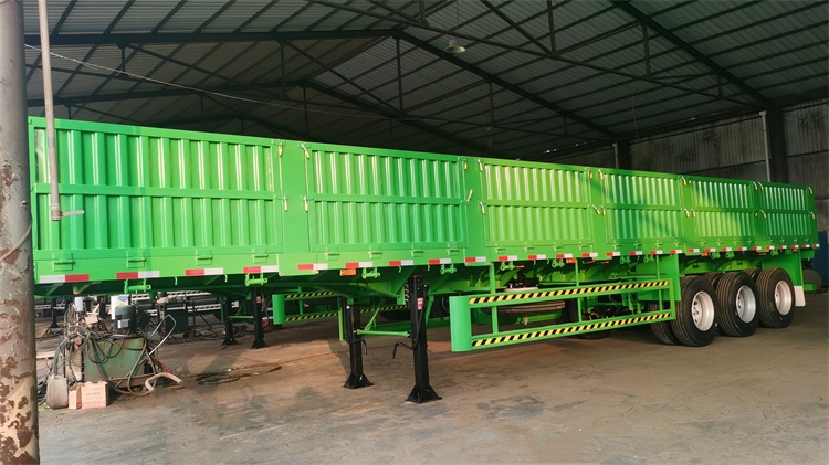 CIMC China Trailers | 40 Ton Side Wall Trailer with 800mm High Side for Sale