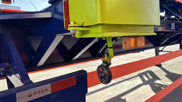 CIMC 2 Axle 40 ft Terminal Bomb Cart Trailer for Sale In Mongolia
