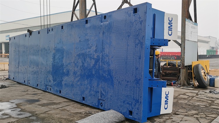 CIMC 40 Ft Flat Bed Truck Trailer for Sale in Tanzania