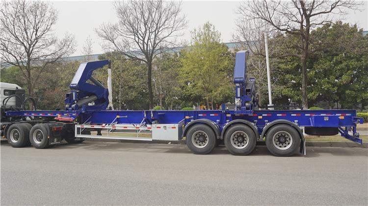 CIMC 40 ft Side Loader Container Trailer for Sale In Guyana | CIMC Trailers