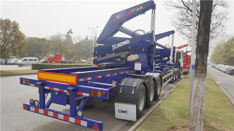 CIMC 40 ft Side Loader Container Trailer for Sale In Guyana | CIMC Trailers