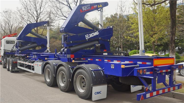 CIMC 40 ft Side Loader Container Trailer for Sale In Guyana | CIMC Trailers