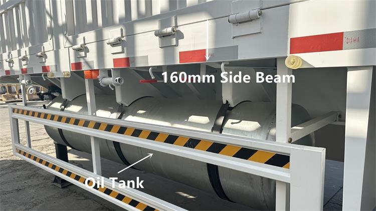 CIMC 80 Ton Fence Semi Trailer for Sale In Sudan | CIMC Semi Trailer