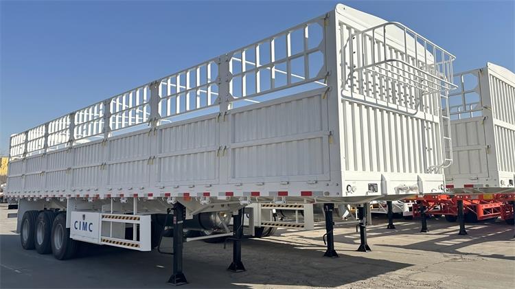CIMC 80 Ton Fence Semi Trailer for Sale In Sudan | CIMC Semi Trailer