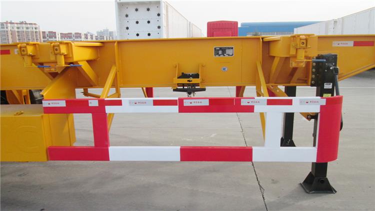 CIMC 40 ft Skeletal Semi Trailer for Sale In Madagascar