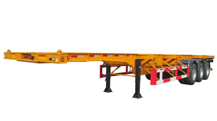 CIMC 40 ft Skeletal Semi Trailer for Sale In Madagascar