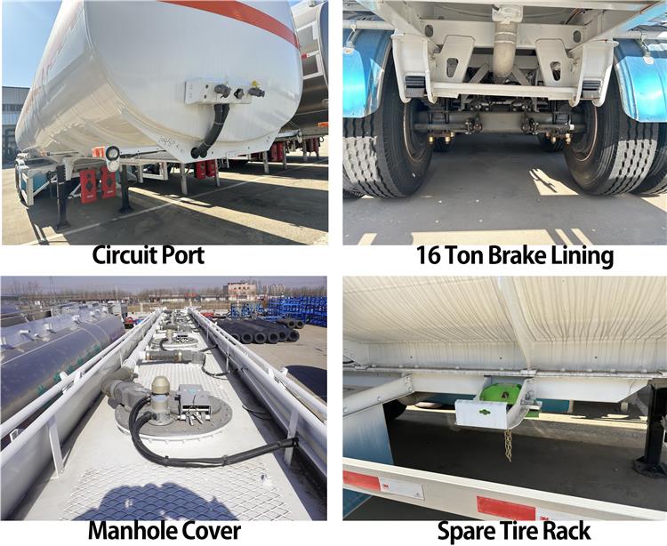 CIMC Aluminium Fuel Tanker Aluminium for Sale In Tanzania | CIMC Semi Trailer