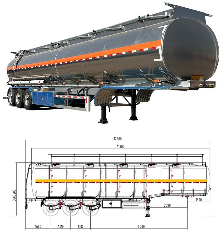 CIMC Aluminum Tanker Trailers for Sale In Costa Rica -  CIMC Trailers for Sale