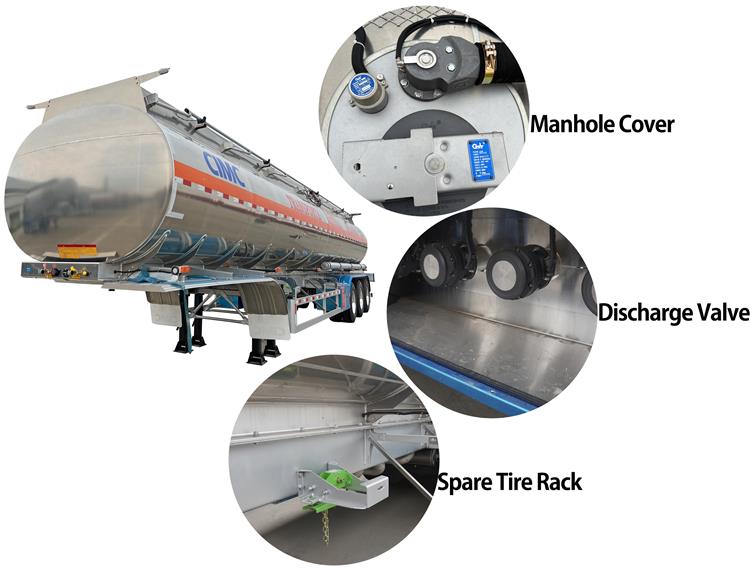 CIMC Aluminum Tanker for Sale in Zimbabwe | CIMC Trailer Manufacturer