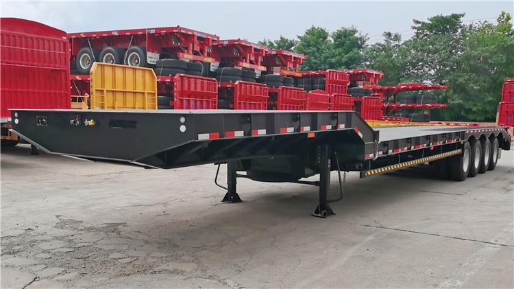 4 Axle Low Bed Trailer for Sale In Ghana