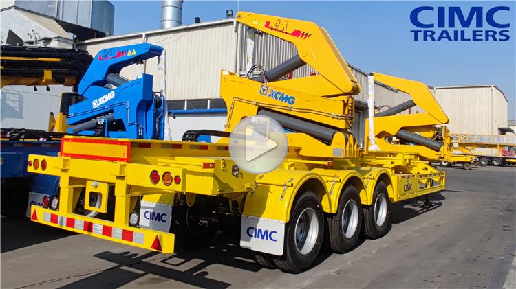CIMC 40ft Container Side Loader Trailer for Sale In East Timor