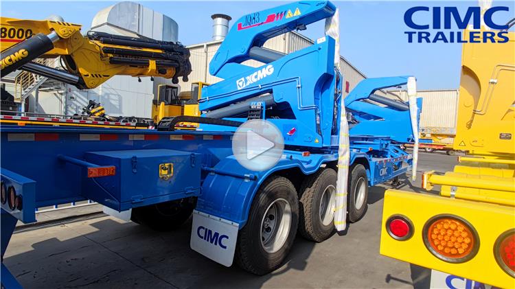 CIMC 40ft Side Loader Trailer for Sale In Fiji
