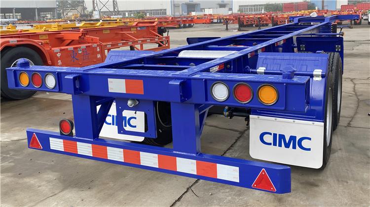 CIMC 2 Axle Skeletal Trailer for Sale In Guam
