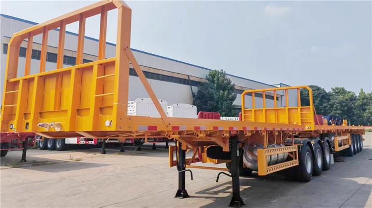 CIMC Interlink Flatbed Trailer for Sale In Zambia