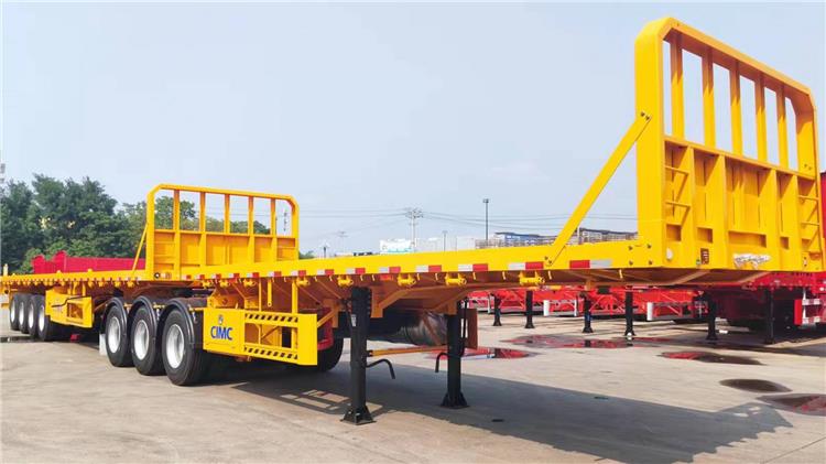 CIMC Interlink Flatbed Trailer for Sale In Zambia