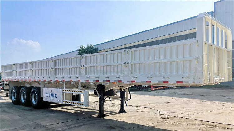 CIMC Tri Axle 60T Side Wall Trailer for Sale In Sudan