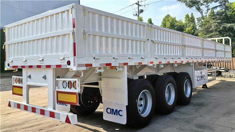 CIMC Tri Axle 60T Side Wall Trailer for Sale In Sudan
