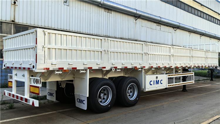 CIMC Tri Axle 60T Side Wall Trailer for Sale In Sudan