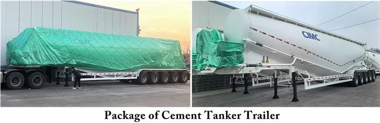 CIMC 5 Axle Bulker Cement Tanker Trailer for Sale in Ghana