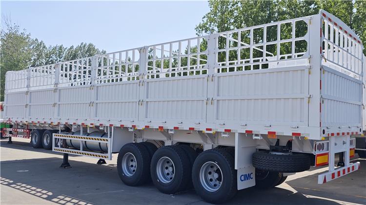 CIMC 60 Ton Fence Semi Trailer for Sale In Nigeria Lagos