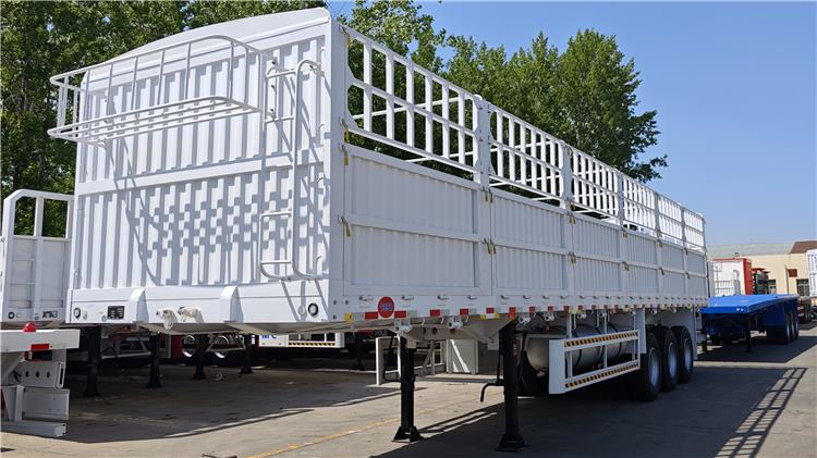 CIMC 60 Ton Fence Semi Trailer for Sale In Nigeria Lagos