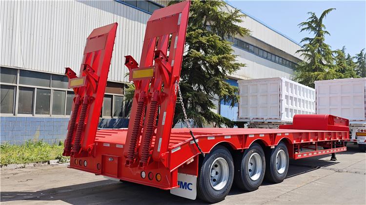 CIMC 3 Axle 80 Ton Low Loader Trailer for Sale In Sierra Leone