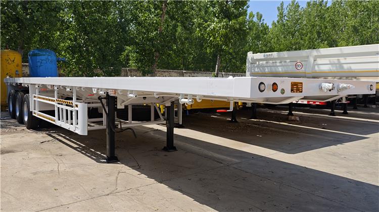 CIMC 13m Flatbed Truck Trailer for Sale In Saudi Arabia